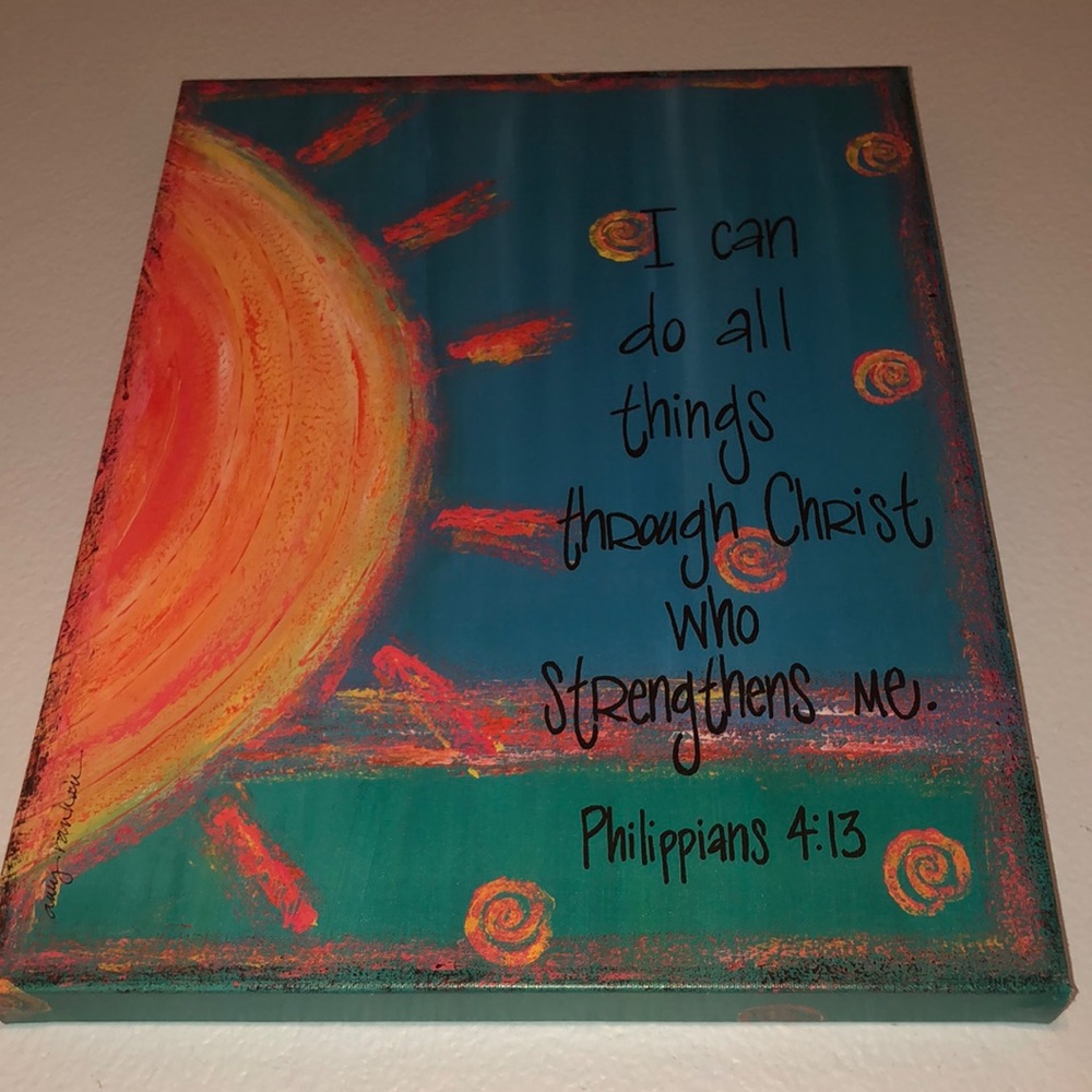 Bible verse wall art